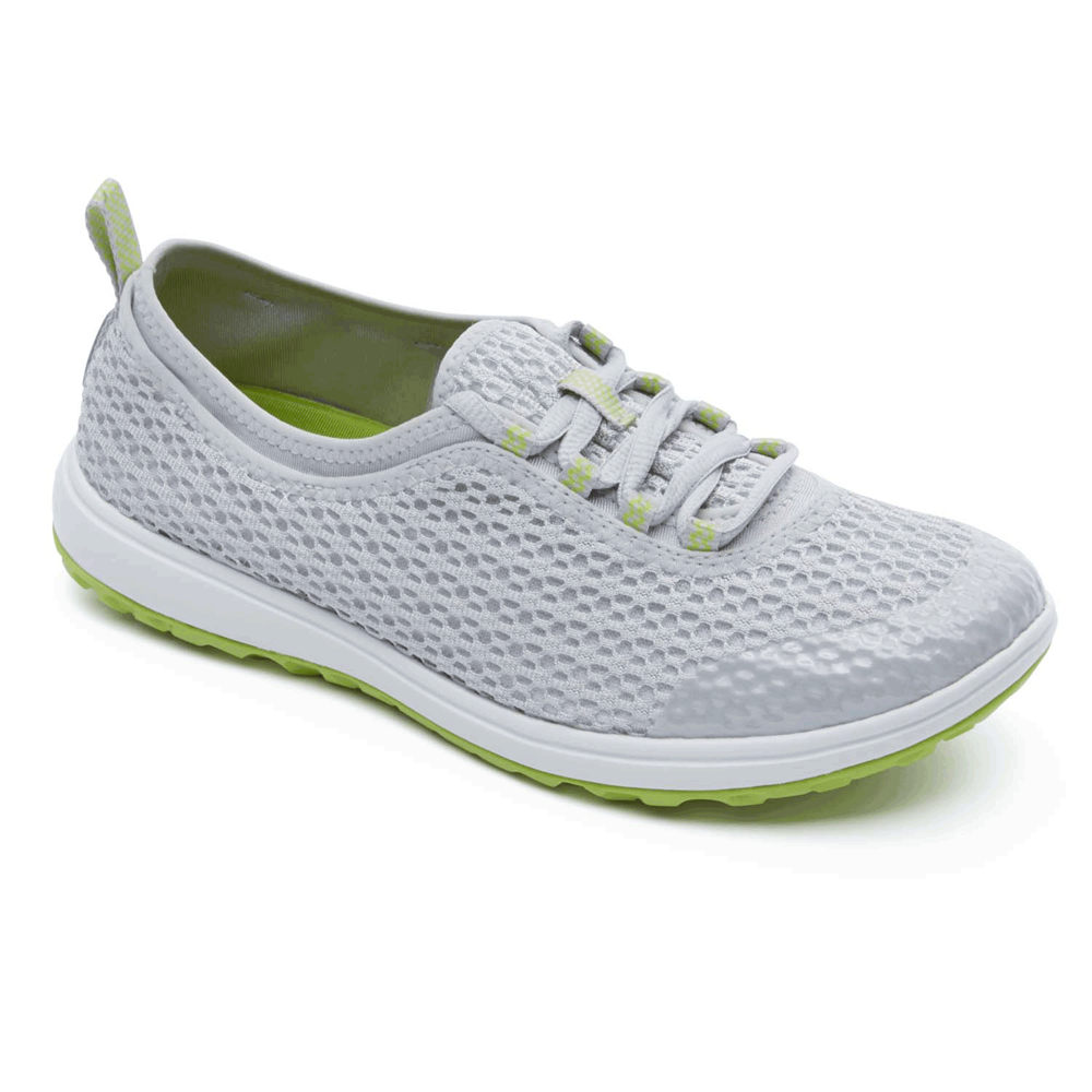 Rockport Womens Sneakers Grey - WALK360 Washable Laceup - UK 197-JOWEUF